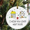 Neighbor Christmas Ornaments 2024, Chance Made Us Neighbors, Neighbor for Neighbors and Friends, Best Neighbor Gifts - Hello Neighbor
