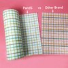 PandS Reusable Paper Towels Washable Roll,Paperless Cleaning Cloths,Farmhouse Plaid Dishcloth Strong Absorbent 10×10 Inch/Sheet Fast Dry,(2 Rolls)