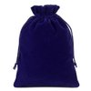 Lucky Monet 25/50/100PCS Velvet Drawstring Bags Jewelry Pouches for Christmas Birthday Party Wedding Favors Gift Candy Headphones Art and DIY Craft (25Pcs, Royal Blue, 2.8” x 3.5”)