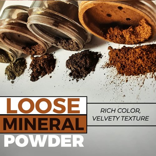 Concrete Minerals Metallic Eyeshadow, Silky- Smooth and Highly Pigmented, Longer-Lasting With No Creasing, 100% Vegan and Cruelty Free, Handmade in USA, 8 Grams Loose Mineral Powder (Jinxed)