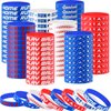 160 Pieces Baseball Silicone Rubber Bracelets Motivational Rubber Wristbands Baseball Party Favors Baseball Bracelet Baseball Wristbands for Kids Adults Baseball Theme Party Birthday Favors, 8 Designs