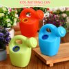 Lunmon 6 Packs Kids Watering Can Gardening Sand Beach Toy Watering Can Toys Toddler Flower Watering Can Garden Tools Toy Gardening Equipment for Boys Girls Gifts Plant Beach Backyard, 3 Colors