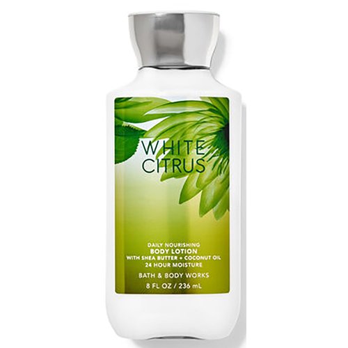 Bath and Body Works Super Smooth Body Lotion Sets Gift For Women 8 Oz (White Citrus)