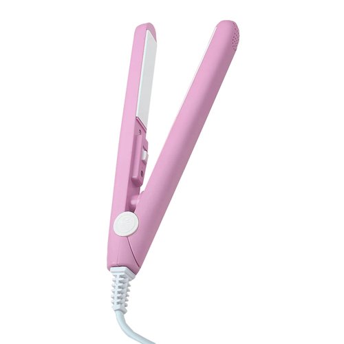 Mini Flat Iron,Travel Curling Irons,Small Hair Straightener and Curler 2 in 1,Hair Crimper for Women Outdoor or Home, 4.23 ounces