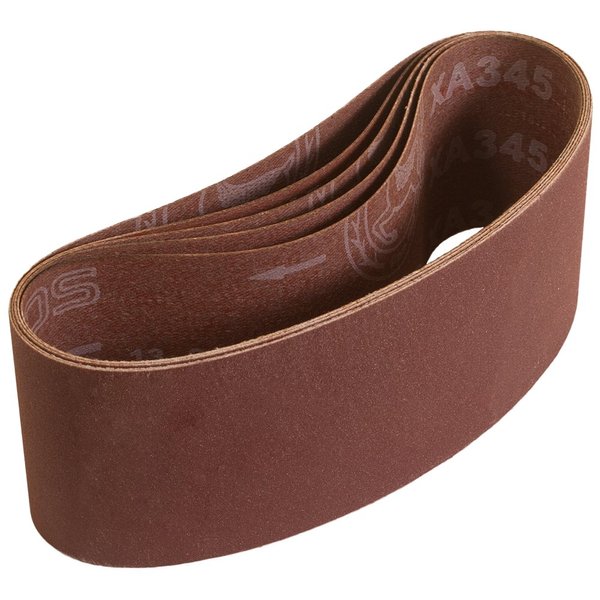 KEYSTONE HIGH QUALITY 2-1/2" X 16" SANDING BELT 100X - 5 PACK by Peachtree Woodworking - PW6016