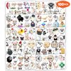 100PCS Sheep Lamb Temporary Tattoos Stickers Theme Eid Mubarak Birthday Party Decorations Favors Supplies Cute Farm Barnyard Animal Tattoo Gifts For Kids Boys Girls School Rewards Prizes Carnival