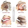 WEBBYBEAR 8 Pieces 5 ml Empty Cuticle Oil Pen, Empty Nail Oil Pen, Transparent Twist Pens with Brush Tip, Cosmetic Lip Gloss Containers Eyelash Growth Liquid Tube, with 1 Stickers