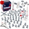 Astronaut and Space Toy Action Figure Playset- 60pc Set Includes Astronauts, Rockets, Spaceship Shuttle, Satellites & More- Great for Imaginative Play, School Projects, Stocking Stuffers, & Xmas Gifts