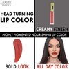 Gerard Cosmetics Color Your Smile Lip Gloss - Passion | Moisturizing Lip Gloss with Mirror and LED Light | Super Pigmented | Shiny Finish | Nude Lip Color | Cruelty Free and Made in USA
