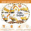 40Pcs Construction Party Supplies 20 Plates + 20 Napkin Construction Birthday Party Decorations Plates