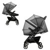 Wanderbaby - Mosquito Net Universal Stroller Netting - Mosquito Netting for Strollers - Durable Stroller Netting - Double Zipper Design Netting