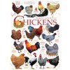 Cobble Hill 1000 Piece Puzzle - Chicken Quotes - Sample Poster Included