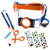 JTCJozz Bug Catcher Kit, Bug Collection Kit, Outdoor Nature Explorer Kit with Tweezers, Stickers, Science Educational Kit, Bug Observation Container for Boys and Girls