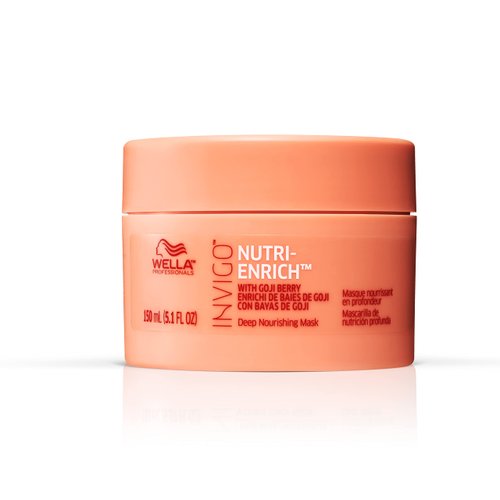 Wella Professionals Invigo Nutri-Enrich Mask| Deep Nourishing & Moisturizing Hair Mask For Dry & Damaged Hair| 5.07 Fl Oz