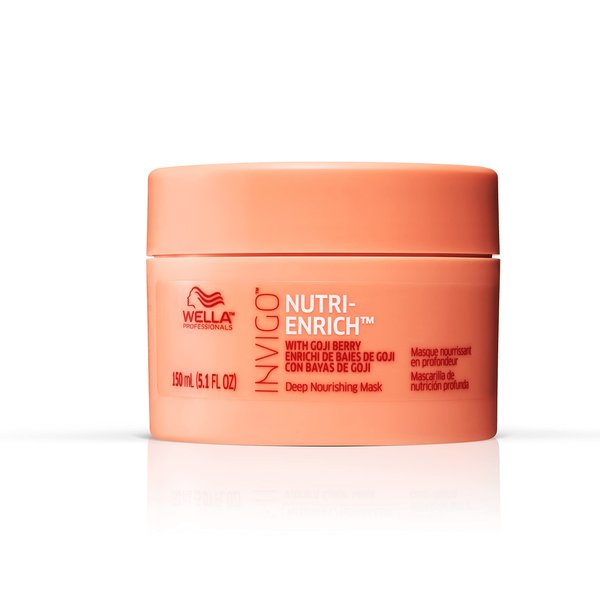 Wella Professionals Invigo Nutri-Enrich Mask| Deep Nourishing & Moisturizing Hair Mask For Dry & Damaged Hair| 5.07 Fl Oz