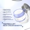SADOWAY Neck Creams for Tightening and Firming: Neck Firming Cream Hydrating Face Cream Gentle and Effective for Both Men Women