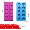 6PCS Silicone Molds Puppy Dog Paw and Bone, Elegant Chocolate Molds for Baking, Non-Stick gummy molds, Dog Treat Molds, Used for Chocolate, Candy,Pudding, Jelly,Ice Cube,Biscuits,Dog Treat by AOULELA