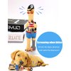 DAJOOEE 2 Pack Screaming Rubber Chicken Dog Squeaky Toy, Latex Chew Molar Dog Toy (Pirate)