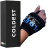 Coldest Wrist Ice Pack Hand Support Reusable Flexible - Best Cold Therapy Relief for Rheumatoid Arthritis, Tendinitis, Carpal Tunnel Pain, Injuries, Swelling, Bruises and Pain (Wrist Ice Pack)