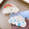Rainbow Cloud Hair Clip,Acetate Claw Clips,Hair Clips for Women,Multicolored