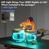 LocoLee LED Light Kit Compatible with Lego Ice Cream Shop 60363, DIY Creative Lighting Set Accessories Compatible with Lego 60363 Building Set (Lights Only, No Models)