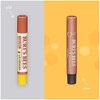 Burt's Bees Shimmer Lip Tint Set, Tinted Lip Balm Stick, Moisturizing for All Day Hydration with Natural Origin Glowy Pigmented Finish & Buildable Color, Caramel (4-Pack)