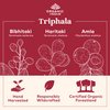 Organic India Triphala Capsules Herbal Supplement - Immune System Support, USDA Certified Organic Triphala Powder, Non-GMO - 180 Capsules