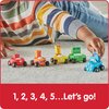 hand2mind Numberblocks Mini Vehicles, Counting Cars, Race Car Toys, Play Figure Playsets, Mini Cars, Small Figurines for Kids, Numbers for Toddlers, Math Toys, Stocking Stuffers for Kids 3-5