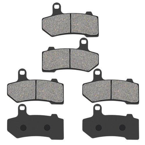 Anoety Front & Rear Brake pads replacement for HARLEY Road Glide 2008-2021/Street Glide 2008-2022/Road King 2008-2021/Ultra Classic Electra Glide 2008-2021