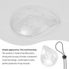 4 Pcs 9-Hole Plastic Eye Patches with 4 Elastic Rope, Breathable and Comfortable, Eye Protection, Suitable for Children, Adults Eye Surgery Covering, Breathable After Surgery Eye Protection