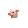 Yolococa Pig Hand Puppet Realistic Latex Soft Animal Toy Storytelling Role Play Party Supplies for Kids