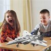 KERHENE Military F-15 Eagle Fighter Jet Compatible with Lego, 270 Pieces Toy Plane for Kids 10+ and Adults, Army Airplane Toys for Military Fans