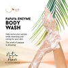 Natura Amor by Joyce Giraud Papaya Enzyme Body Wash - Nourishing & Moisturizing, Ideal for All Skin Types - Papaya Scent, 8 Fl. Oz.