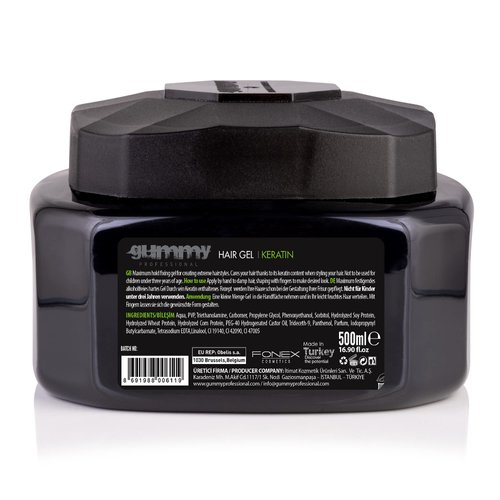 Gummy GU-GU103B Keratin Hair Gel, 500 ml