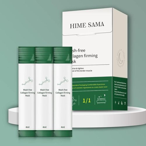 DOKONIMO Korean Collagen Firming Mask,Wash-Free Sleeping Mask,Anti Aging Moisturizing Mask Face Lift Mask Lifting Firming Anti-Aging Moisturizing Gel Cream 20 PCS