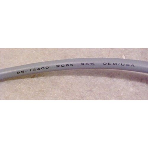 Redman Cb Made 6 ft RG8X COAX Gray Jumper CABLE CB / Ham Radio w/ PL259 Connectors