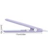 Mini Dual Purpose Curling Iron, Mini Flat Iron, Hair Straightener, Mini Curling Iron Mini Straightener Flat Iron 2 in 1 Ceramic Flat Iron Tourmaline Plate Curler Beauty Heating