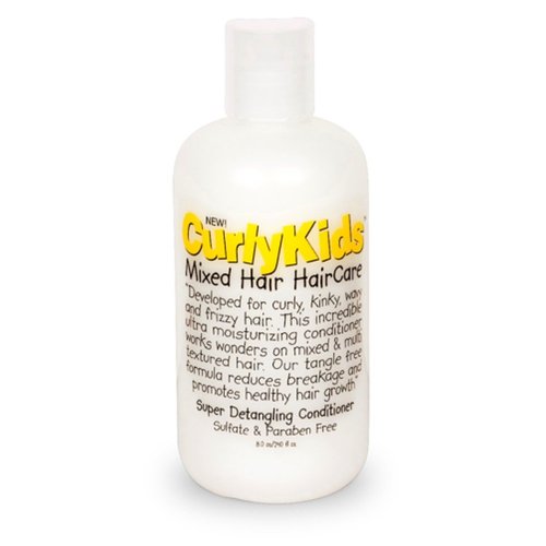 CurlyKids Mixed Haircare Super Detangling Conditioner, 8 Ounce