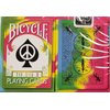 Bicycle 3rd Edition Tie Dye 3 Deck Playing Cards Tye Die Magic