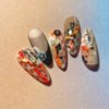 Red Koi Fish Nail Art Sticker Decals Lucky Goldfish 5D Embossed Nail Decals Self-Adhesive Chinese Style Nail Art Accessories Cute Cartoon Ocean Manicure Decals for Women Girls DIY Nail Art Decorations