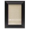 Lawrence Frames 535446 Black 4x6 Classic Detailed Picture Frame