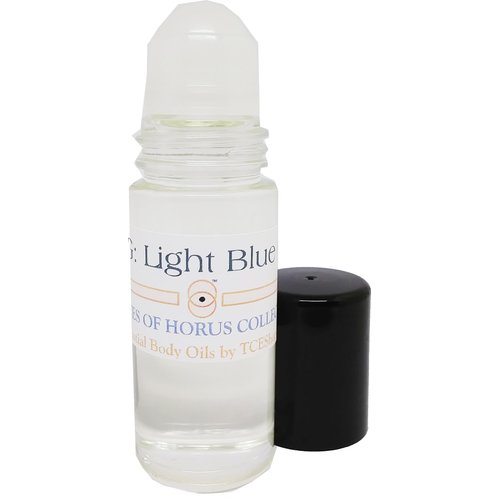DG: Light Blue - Type For Women Scented Body Oil Fragrance [Roll-On - Clear - 1 oz.] - ID#24514