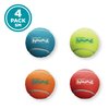 Outward Hound Squeaker Ballz Fetch Dog Toy, Small- 4 Pack