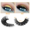 False Eyelashes Russian Strip lashes Cat Eye Eyelashes Faux Mink Lashes Fox Eye Fluffy Dramatic Fake Lashes Look Like Extension Eyelashes Long Strip Wispy Lashes14 Pairs