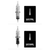 One Tattoo World 50-Pack Assorted size (10pcs each of 3RL, 5RL, 7RL, 9RL, 11RL) Premium Quality Disposable Tattoo Cartridge Needle for Rotary Pen Tattoo Machine, OTW-50-PN2