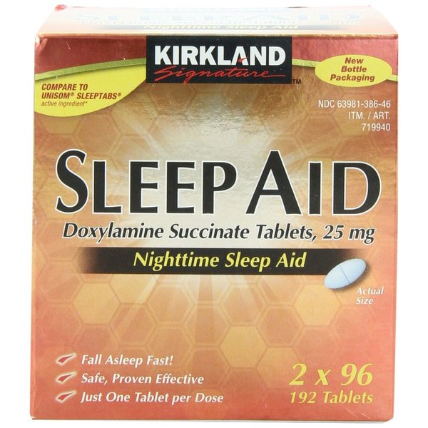 KIRKLAND SIGNATURE Sleep Aid Tablet, 192Count