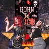 Avezano Rock and Roll Party Decorations Born to Rock Door Banner 50s Rock Star Music Theme Birthday Party Supplies Door Decorations