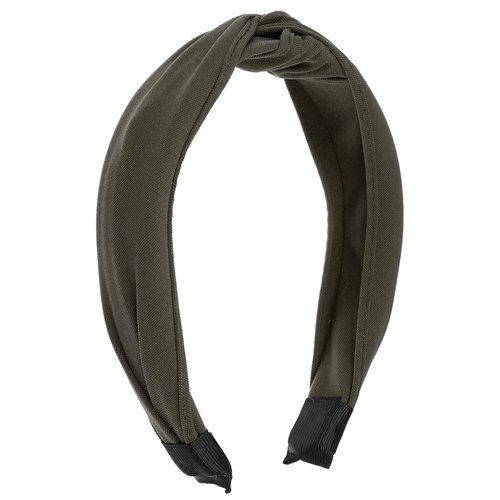 VOCOSTE Knotted Headbands for Women, Top Knot Headband, Cloth Cross Knot Headband, Wide Turban Headband, Womens Knotted Headbands, Army Green Headband, Hair Accessories for Women