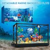 Fish Tank Building Block Set Compatible with Lego Sets for Adults and Kids Lighting Aquarium Building Block Toys for Boys Girls Age 8-14 Including Ocean Jellyfish, Fish, Corals, Crab 725pcs