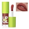 MIELIKKI Moisturizing Hydrating Lip Glow Oil, Hydrating Lip Plumper, Transparent Plumping Lip Gloss, No-Sticky, Long-Lasting, Shiny Tinted for Lip Care, 107 HUGGING
